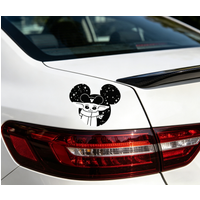 Baby Yoda Vinyl Car Sticker Window Bumper Decoration Star Wars The Mandalorian Laptop Decal Mug Cup Water Bottle Decals Decor