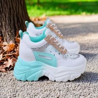2026 Summer Chunky Women Designer Shoes Fashion Breathable Vulcanized Shoes Non-slip Wedges Platform Gym Sports Shoes Sneakers