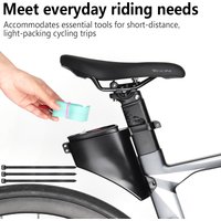 AliExpress JAVA Bicycle Hard Shell Storage Saddlebags Waterproof Shock-absorbing Droplet Type Bicycle Saddle Bag For Road MTB Bicycle Bags