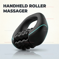 Electric Roller Tapping Massager for Foot Back Neck Shoulder Face Full Body Deep Relaxation Rechargeable