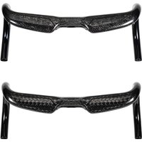 AliExpress TOSEEK 8K Glossy Road Carbon Handlebar 380/400/420/440mm UD Matt Internal Routing Road Bicycle Handle Bar Bike Accessories 