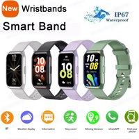 Smart Band For Android IOS Smart Bracelet Women Smartwatch Men Heart Rate Blood Oxygen Waterproof Sport Watch For Ladies +Gift
