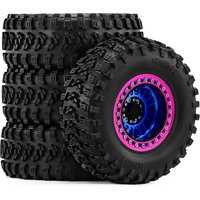 2.2 Inch 115mm Wheel Hub Cover 4PCS for 1 10 Crawler TRX4 TRX6 SCX10 II III Gen8 D90 Axial Traxxas Redcat Aluminum RC