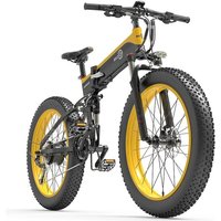 AliExpress NONE BEZIOR X1500 Adult Electric Bicycle1500W Motor Electric Bike 48V12.8AH Battery E-bike 26 Inch Fat Tires E-Mountain Bike