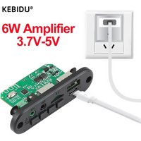 2*3W 6W Verstärker 5V MP3 Decoder Board Bluetooth 5.0 Stereo Audio DIY Auto MP3 Player FM Radio TF USB 3.5mm Mikrofonanschluss Aufnahme Anruf