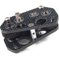Ultralight Carbon Offset Dual Motor Transmission 48P Overdrive Dig for 1/10 RC Crawler LCG Chassis Comp Rigs Capra Portal Axle