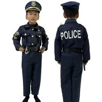 Children's Police Cosplay Costume Kids Game Clothes Performance Prom Party Anime Cosplay Halloween Party Cosplay