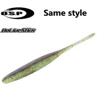 LURETV OSP SAME STYLE Dolive Stick high-density wagging tail worm and wood sensitization into lead-free soft bait