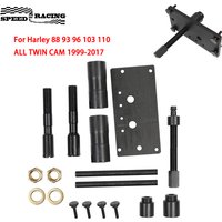 1 Satz Innennockenlager-Installer und Abzieher-Werkzeuge, passend für Harley 88 93 96 103 110 ALL TWIN CAM 1999–2017
