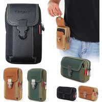Unisex Belt Pouch Mobile Phone Bag for Men Phone Holster Bag Molle Waist Bag Pack Small Tactical Duty Belt Backpack Card Holder