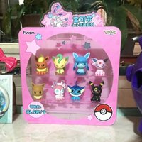 Funism Pokemon Little Adventure Series Acrylic Display Case For Pikachu Gengar Eevee Mini Toys Christmas New Year Gift For Fans