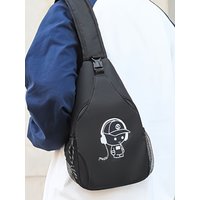 AliExpress NONE Men's cycling backpack, fashionable cross-body bag, lightweight shoulder bag, suitable for business use