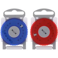 HF4 Hearing Aid Filter Protecting Earwax Ear Guard Filter Waterproof Oilproof Cover Hearing Aid Accessory Blue&Red