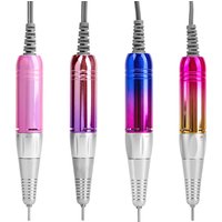 45w Carbon Brush Handle Nail Drill Machine Accessories Base Transparent Clear Protective Shell Case for SN357 SN358 SN360