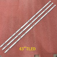 3pcs LED backlight strip for TV 43UK6300PLB 43UJ634V 43LJ61_FHD_L 43UJ651V 43UJ561V 43UJ701V 43UK6200 43UJ630V 43UJ635V 43LJ624V