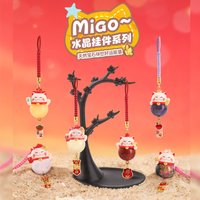 New Hot Selling Meow Lucky Fortune Series Crystal Pendant Blind Box Creative Keychain Car Ornament Phone Chain Bag Hanging Charm
