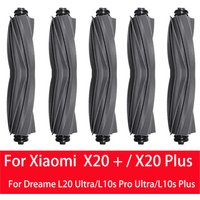 Main Brush For Xiaomi Robot Vacuum X20 + / X20 Plus For Dreame X30 Ultra/ X40 Ultra/ L10s Ultra/ L20 Ultra/ L10s Pro Ultra Parts