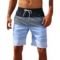 Swim TrunQuick Dry Board Shorts Bathing Suit Breathable Drawstring With Pockets for Surfing Beach SummerSwim Shorts5XL