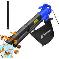 3-in-1 Vacuum Leaf Blower, High-power 3000W 35L Big Capacity, Powerful Electric Garden Blower Household, 6 Variable Speed