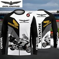 AliExpress Honda Golden Wing Logo Racing Team Bicycle Enthusiasts Male and Female Mountaineers Fast drying Breathable Sports Fashion Long s