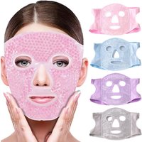 New SPA Ice Cold Face Eye Masks Gel Cooling and Hot Heat Full Face Eye Sleeping Ice Pack Reduce Dark Circles Puffiness For Women