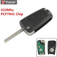 For Opel/Vauxhall Astra H AH Corsa D Vectra C Mokka G 2004-2009 Zafira B 2005-2013 433Mhz Remote Car Key PCF7941/7946 Chip