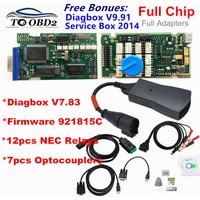 Diagbox V9.91 Full Chips Gold Edge Lexia3 PP2000 PSA XS Evolution V7.83 Lexia For Citroen/Peugeot Super Firmware 921815C Lexia 3