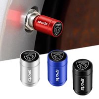 4Pcs Alloy Car Tire Valve Caps For Peugeot 208 2008 308 3008 408 4008 508 5008 RCZ Auto Wheel Tyre Air Valve Caps AccessoriesSet
