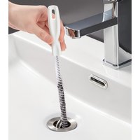 Pipe Dredging Brush Bathroom Hair Sewer Sink Cleaning Brush Drain Cleaner Flexible Cleaner Clog Plug Hole Remover Tool