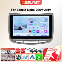 Android Autoradio-Player für Lancia Delta 2009-2019 Kabelloses Carplay Auto-GPS Auto-Multimedia 6115 Bildschirm Intelligentes Audio WLAN