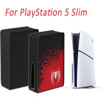 Spider Dustproof Cover For PS5 Slim Console Vertical/Horizontal Dust Sun Protection Case Game Accessories For PlayStation 5 Slim