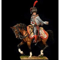 1/18 resin soldier model GK - French cavalry officer - unassembled and unpainted DIY kit - 1166F