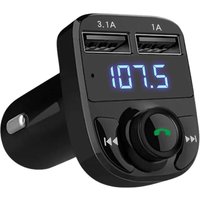 NEW Car Charger FM Transmitter Bluetooth Audio Dual USB Car MP3 Player autoradio Handsfree Charger 3.1A Car Accessories