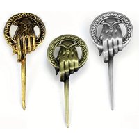 Hand of the King Lapel Inspired Authentic Prop Pin Badge Brooches Movie Jewelry