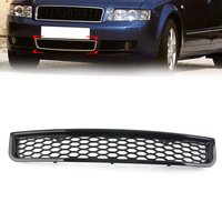 Glossy Black Car Front Bumper Lower Honeycomb Mesh Grille 8E0807647 For Audi A4 B6 2001 2002 2003 2004 2005