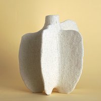 CAPIRON Ceramic Sea Style Vase Nordic Modern Decor Pampas Grass Dried Flower Waves Seahorse Starfish Home Decoration Accessories