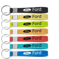 Car Styling R Logo Key Chain Pendant Luminous Keyring Accessories For Ford Ranger Focus Kuga Mustang Transit Mondeo Fusion Fiest