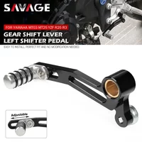 Shifter Pedal Gear Shift Lever For YAMAHA MT03 MT25 YZF R3 R25 2015-2025 MT 03 Motorcycle Adjustable Gearchange Left Foot Peg