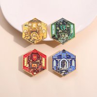 magic school room Enamel Pin Funny Brooch Cartoons Badge for Bags Jeans Hoodies Denim Lapel Pin Jewelry Kids Best Gift