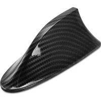 Car Carbon Fiber Shark Fin Antenna for Seat Ateca Leon Ibiza Alhambra Arosa Corboda Toledo