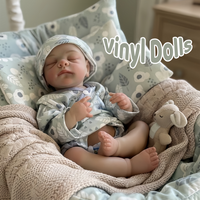 18Inch/45cm Washable Reborn Girl&Boy Dolls With Painted Hair Soft Touch Vinyl Body Lifelike Reborn Doll bebe reborn de silicona