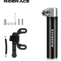 Mini Bicycle Pump Aluminum Alloy Portable Light Cycling Hand Air Pump High Pressure For Bike Tire Inflator Schrader Presta Valve
