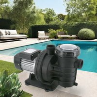 Electric Swimming Pool Circulating Water Pump with Filter 1.2HP 370 GPM for Indoor/Outdoor Pools DSL-SS-SW90A