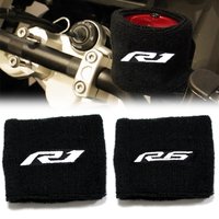 For Yamaha R1 R6 YZFR1 YZFR6 YZF R1S R1M R6S YZF-R1 YZF-R6 Motorcycle Accessories Brake Fluid Reservoir Cover Sock keychain rin