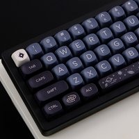 GMK Galaxy Keycap XOA MOA Profile Keycap 126 Keys PBT BT Dye Sublimation Key Cap Keycaps For MX Mechanical Keyboard