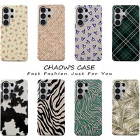 Luxury Bugrs Ivory Stripes Phone Case for Samsung Galaxy S20 FE S22 S24 S25 S26 Plus Ultra Edge 4G 5G Double-layer Back Cover