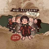 Mini Acrylic Keychains Inspired by LOTR Customizable Character Design Collectible