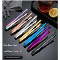 Kitchen Tools Egg Chalaza Removal Tool Buffet Clamp Salad Serving Egg Chalaza Extraction Stainless Steel Cooking Food Tongs