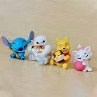 New Product In Stock Movie Stitch Winnie The Pooh Character Hug Toy Design Blind Box Desktop Decoration Festival Creative Gift