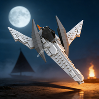 169pcs MOC Arwing Star Fox Space Model Building Blocks Toy Construction DIY Creative Idea Christmas Gifts Education Brick